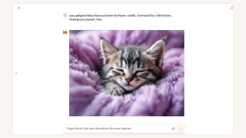 KI-im-Marketing_Le-Chat-Mistral-Bildgenerierung-Flux
